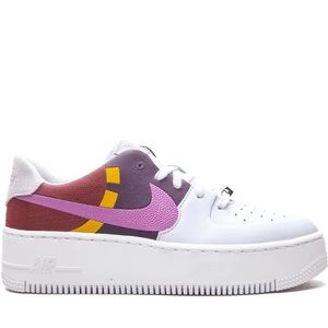 Wmns Air Force 1 Sage Low LX 'Grey Dark Orchid'